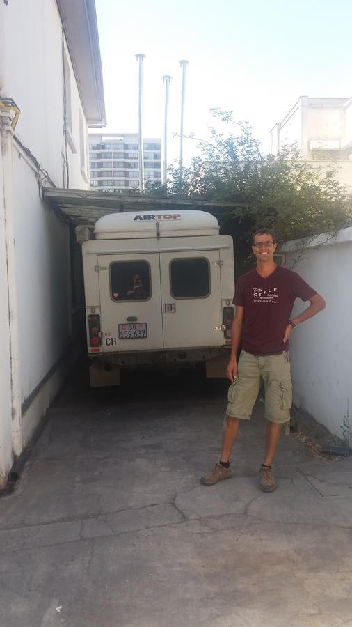 Trotamundos Hostal Santiago Dış mekan fotoğraf