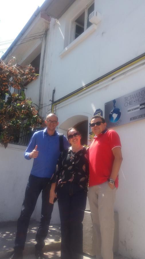 Trotamundos Hostal Santiago Dış mekan fotoğraf